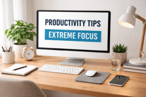 productivity hacks for deep work and better focus