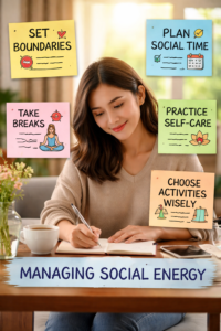 managing emotional fatigue and social energy balance