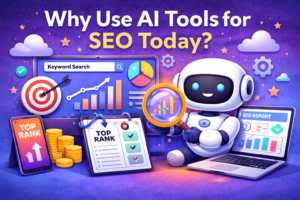AI SEO tools for beginners with content optimization and SEO strategy guide