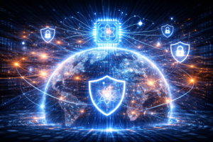 quantum cybersecurity and encryption securing global internet network